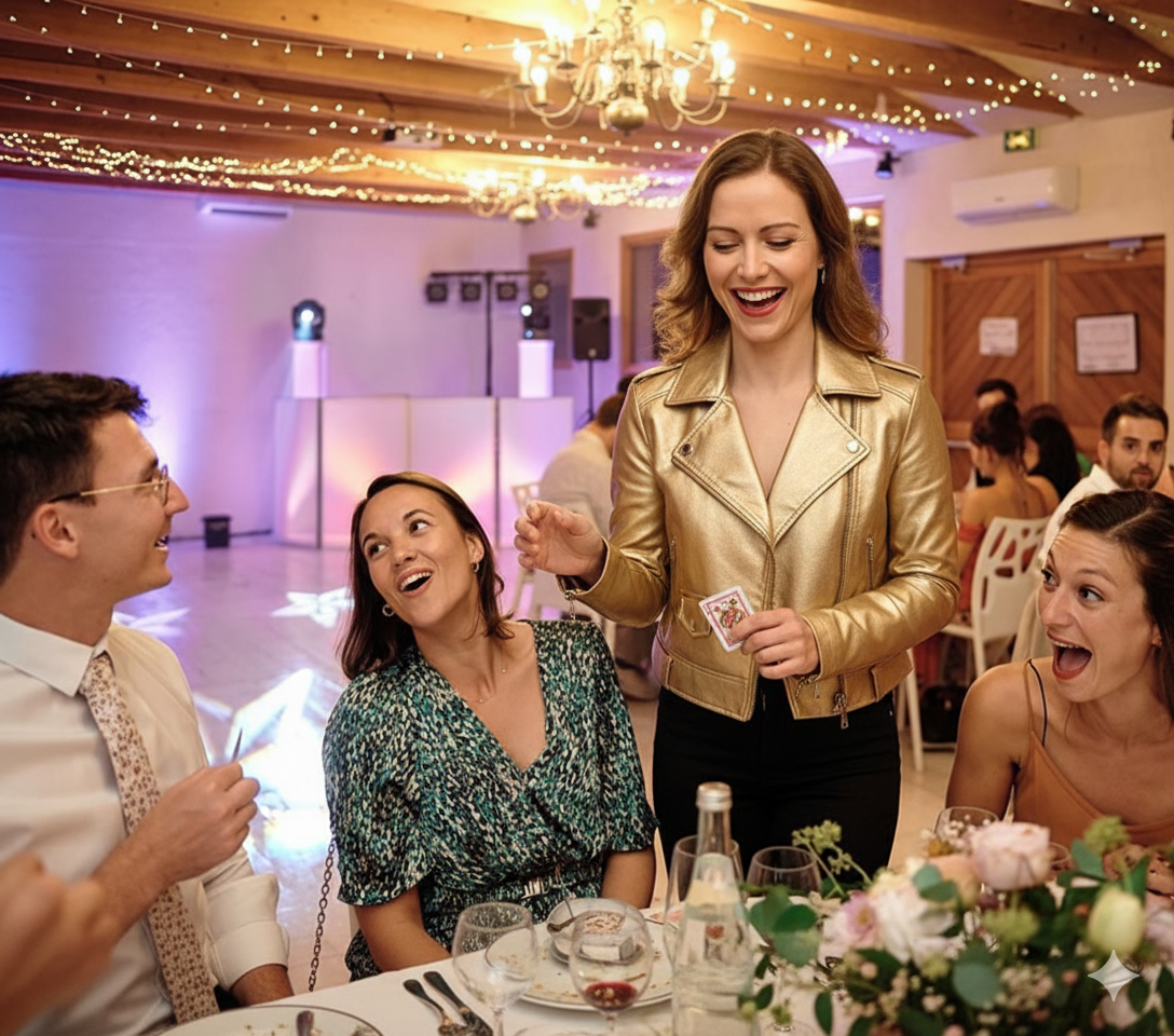 Orélie, magicienne pour mariage en Alsace et à Strasbourg